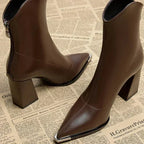 Noxé | Botines chelsea con punta metálica