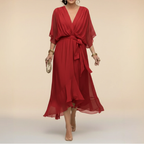 Mónica - Vestido con escote en V