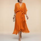Mónica - Vestido con escote en V