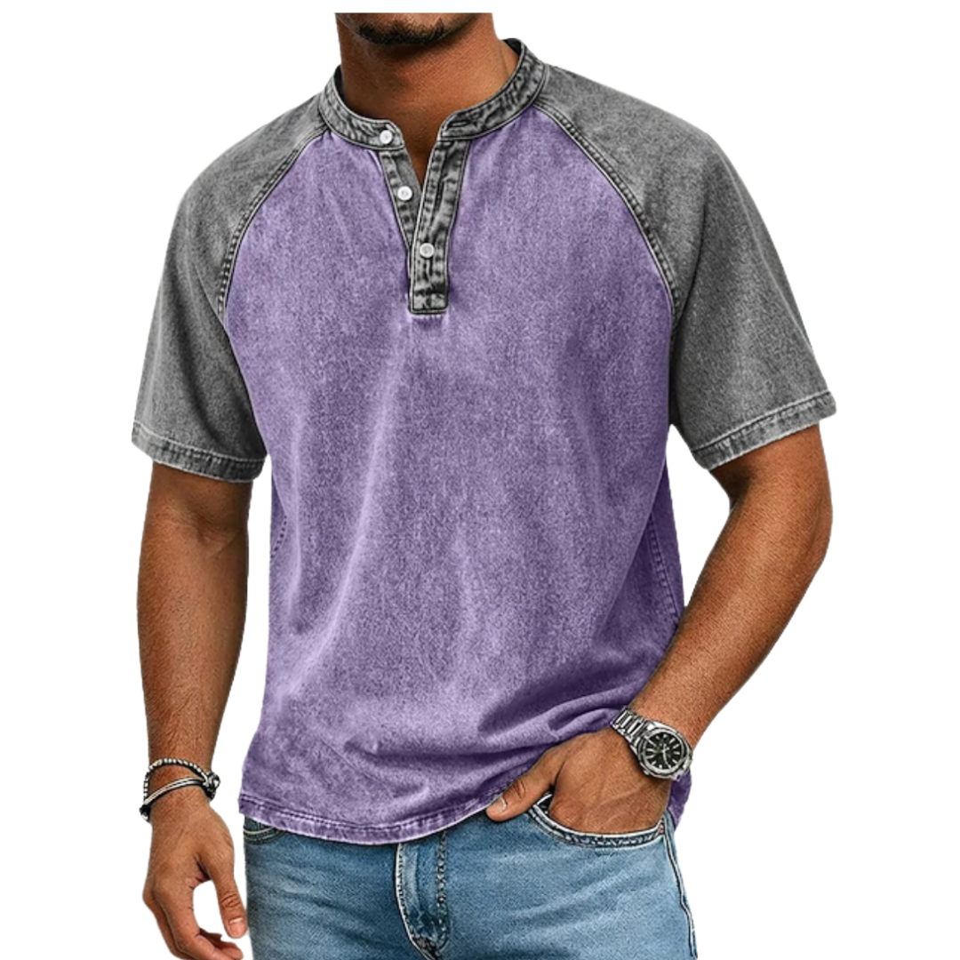 Oscar | T-shirt vintage a contrasto