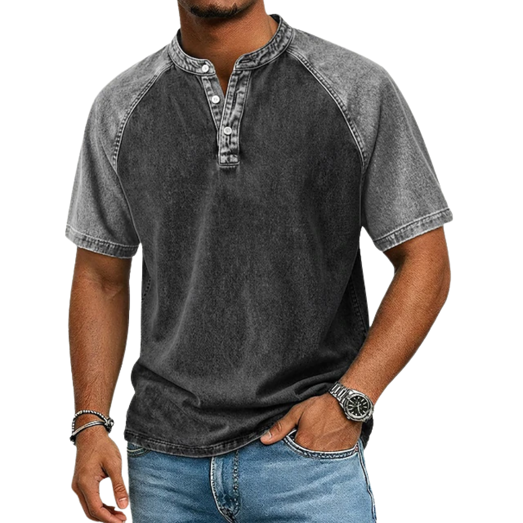 Oscar | T-shirt vintage a contrasto