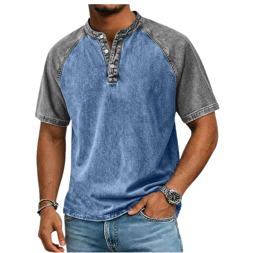Oscar | T-shirt vintage a contrasto