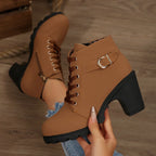 Claire | Botines cómodos de tacón