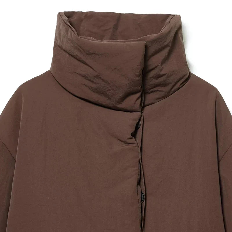 Carolina | Chaqueta acolchada corta con cuello alto