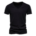 Nino | Camiseta de algodón con cuello en V