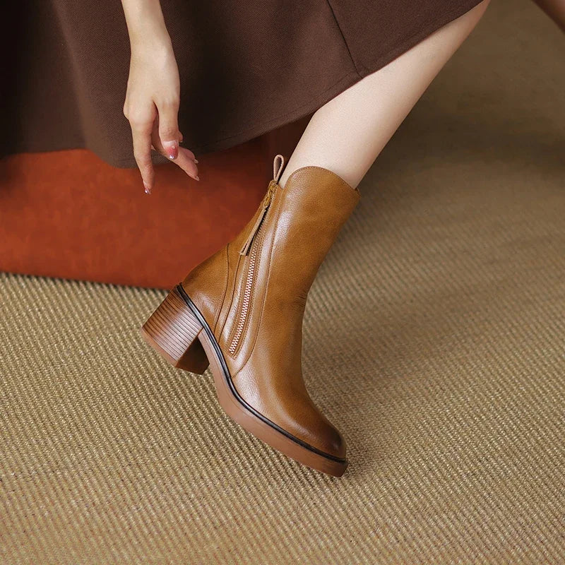 Anastasia | Botas de cuero premium