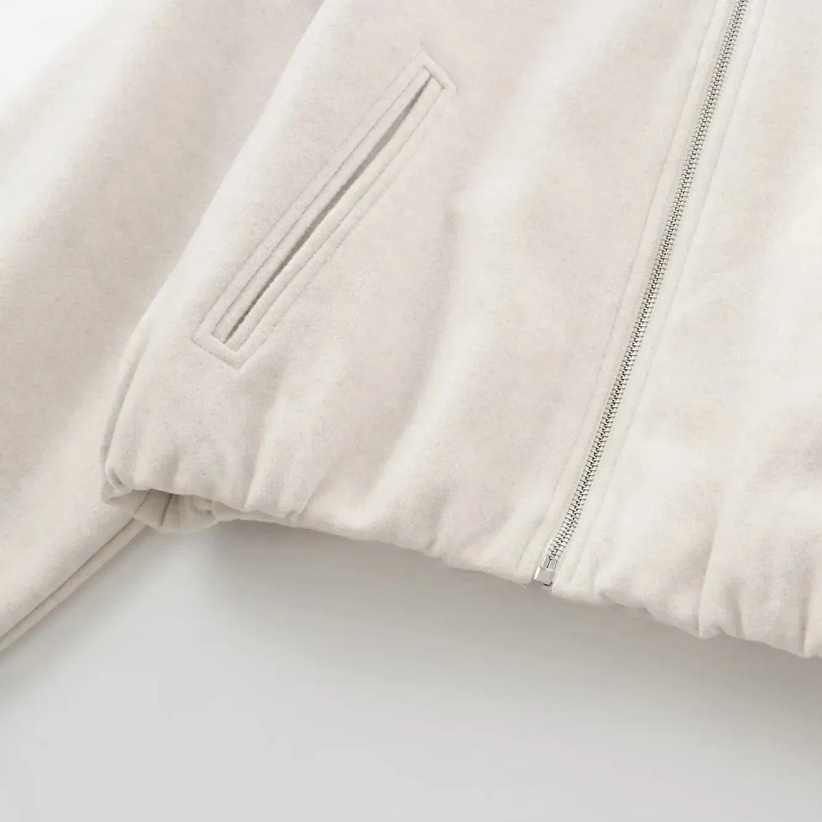 Cecilia | Bomber cropped deportivo