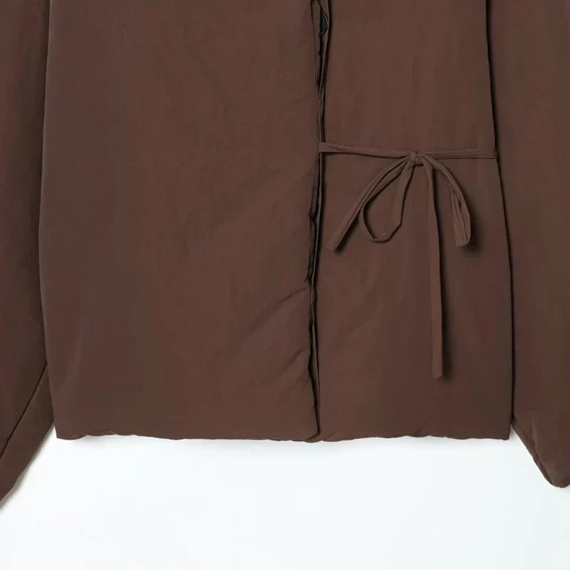 Carolina | Chaqueta acolchada corta con cuello alto