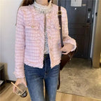 Tatiana | Chaqueta tweed con flecos