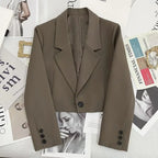 Magdalena | Blazer crop de un botón
