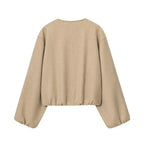 Cecilia | Bomber cropped deportivo
