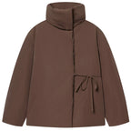 Carolina | Chaqueta acolchada corta con cuello alto