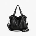 Agathe | Bolso bandolera negro brillante