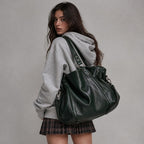 Suzanne | Bolso bandolera verde pino