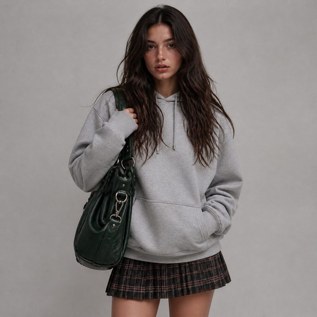 Suzanne | Bolso bandolera verde pino