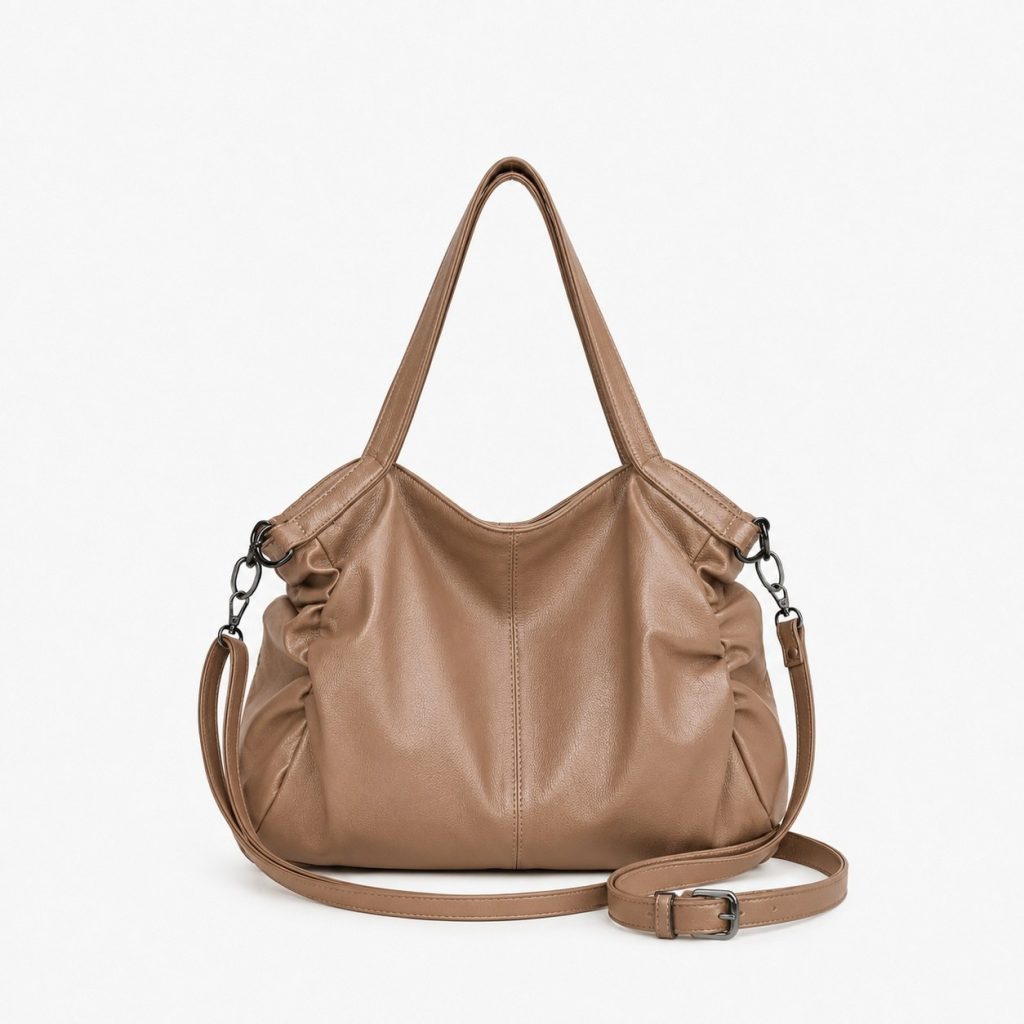 Océane | Bolso hobo topo