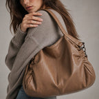 Océane | Bolso hobo topo