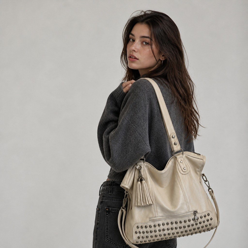 Margaux | Bolso bandolera con remaches