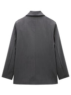 Miriam | Blazer cruzado oversize con bolsillos