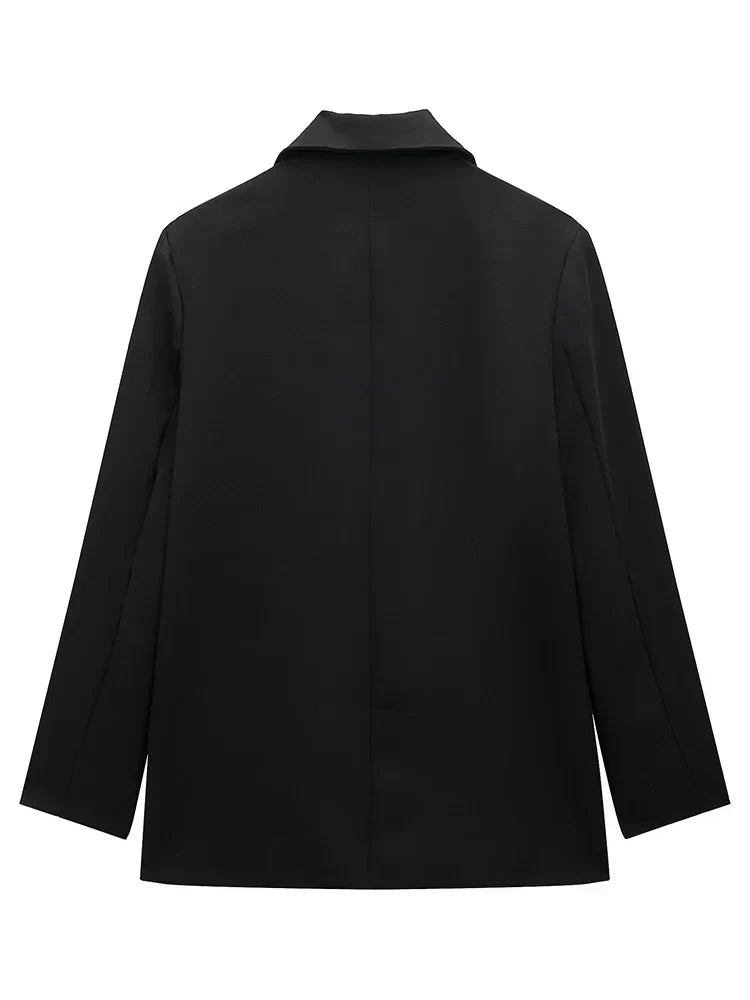 Miriam | Blazer cruzado oversize con bolsillos