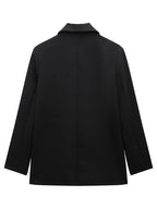 Miriam | Blazer cruzado oversize con bolsillos
