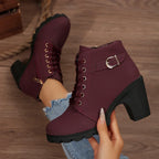 Claire | Botines cómodos de tacón