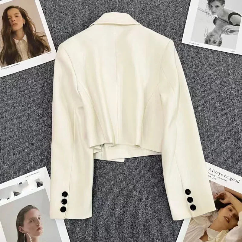 Magdalena | Blazer crop de un botón