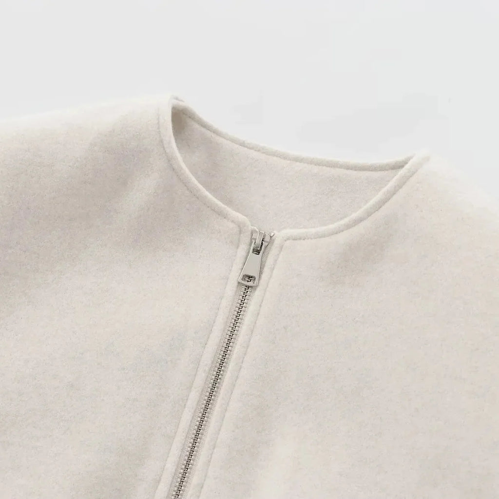 Cecilia | Bomber cropped deportivo