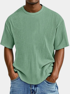 Salvatore | Camiseta de punto gofrado