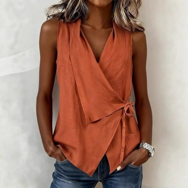 Lorena | Blusa sin mangas