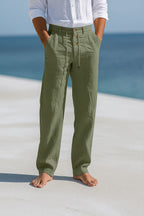 Franco | Pantalone estivo in lino leggero