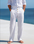 Franco | Pantalone estivo in lino leggero