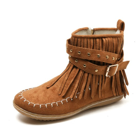 Lola | Botines con flecos