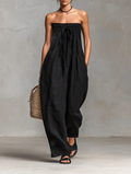 Nina |  Elegante mono sin tirantes