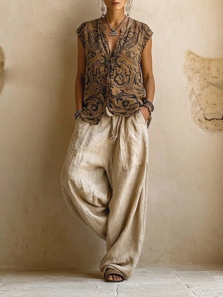 Julia | Conjunto bohemio, fluido y en capas