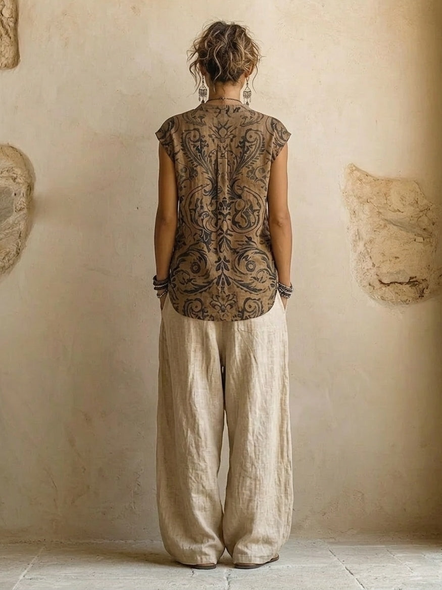 Julia | Conjunto bohemio, fluido y en capas