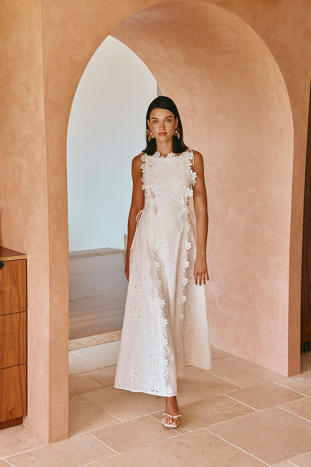 Micaela | Vestido estampado de diseño