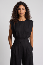 Ariella | Mono elegante de pierna ancha