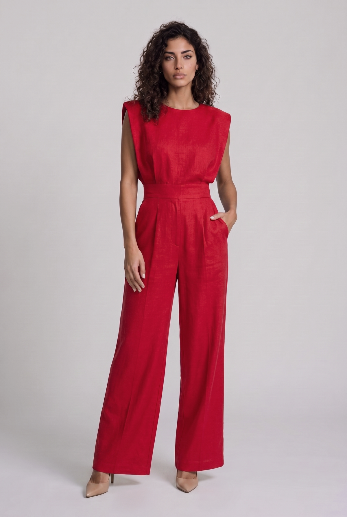 Ariella | Mono elegante de pierna ancha