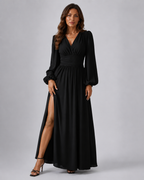 Emily | Vestido maxi moderno