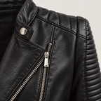 Mercedes | Cazadora biker de polipiel