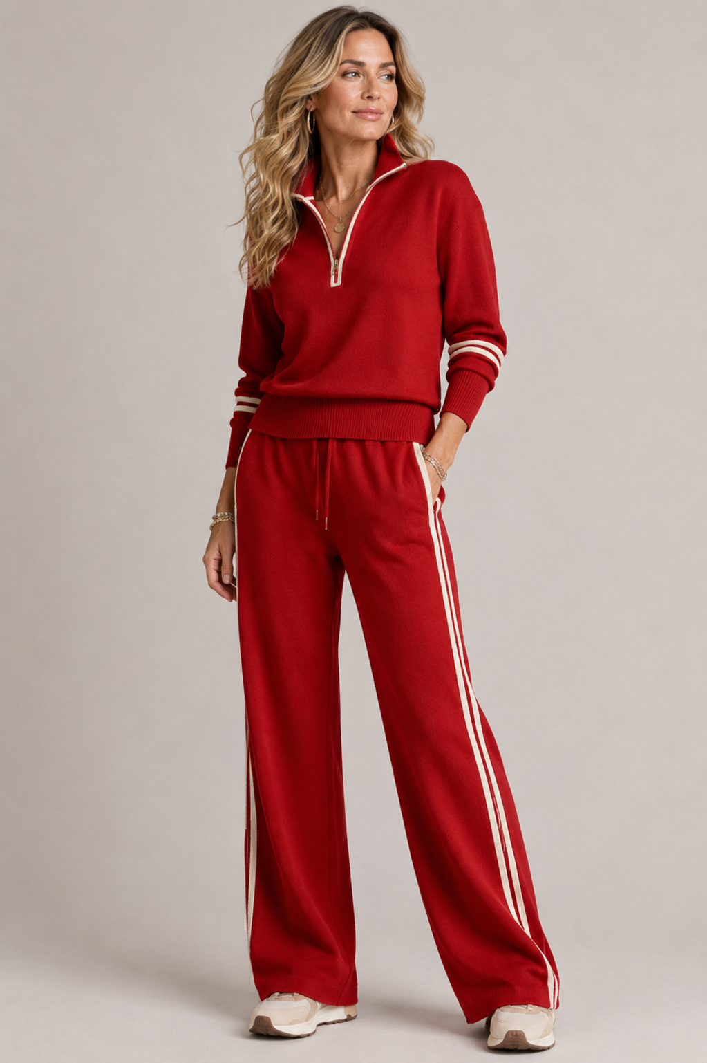 Ottavia | Conjunto de punto con cremallera