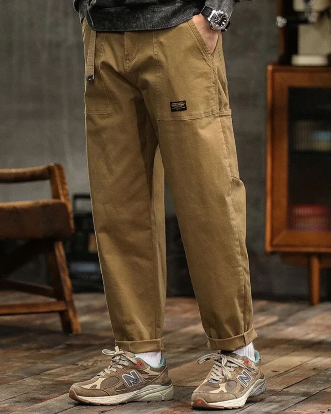 Paolo | Pantalone cargo classico
