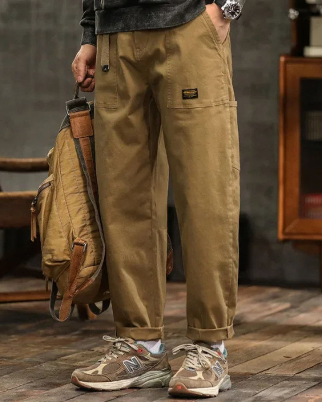 Paolo | Pantalone cargo classico