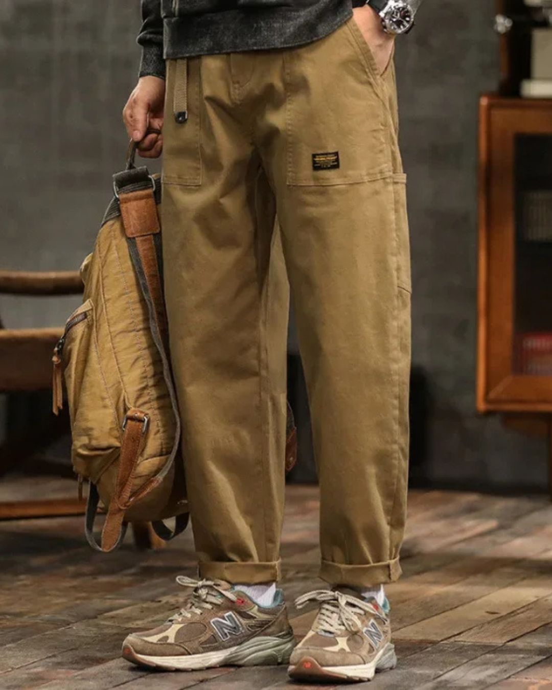Paolo | Pantalone cargo classico