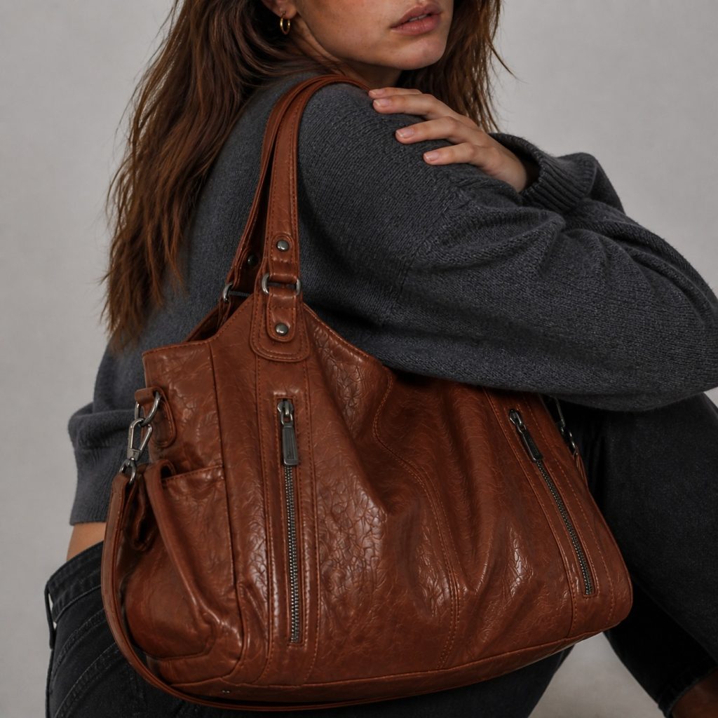 Colette | Bolso bandolera con cremalleras