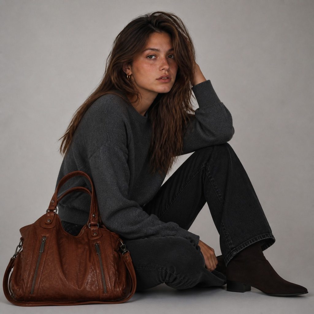 Colette | Bolso bandolera con cremalleras