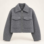 Araceli | Chaqueta bouclé con cremallera