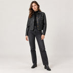 Consuelo | Chaqueta camisera de polipiel