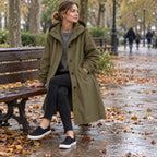 Andrea | Parka larga oversize con capucha